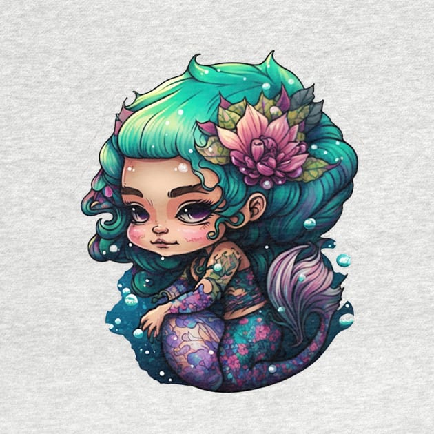 mermaid princess by Transcendexpectation